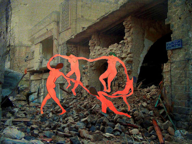 Tammam Azzam, Matisse, Syrian Museum series via The Independent