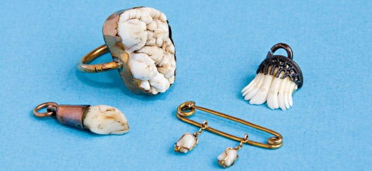 teeth jewelry via British Dental Journal