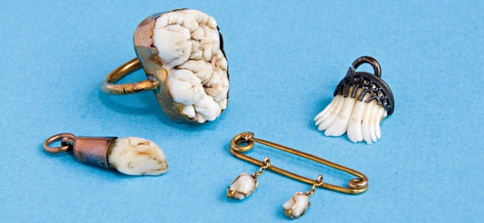 teeth jewelry via British Dental Journal