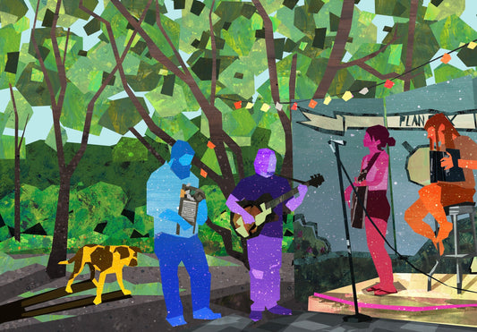 The Foxhole II_Digital Collage_Greenberg