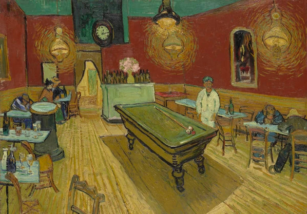 Vincent van Gogh, The Night Café, 1888 via Wikipedia/Public Domain
