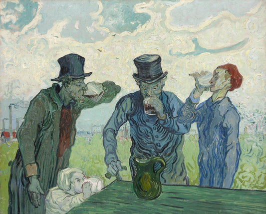 Vincent Van Gogh, The Drinkers, 1953, Art Institute of Chicago via Wikidata