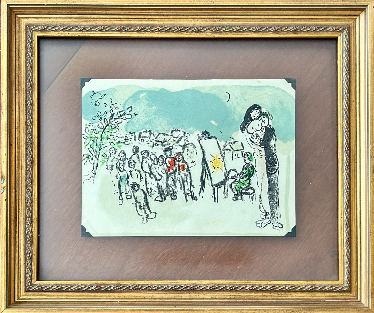 Marc Chagall, Hommage à Julien Cain